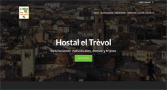 Desktop Screenshot of hostaltorelloeltrevol.com